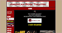 Desktop Screenshot of americanrosetheatre.com